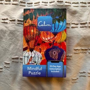 Calm 100-piece puzzle with 30-Day App Subscription included